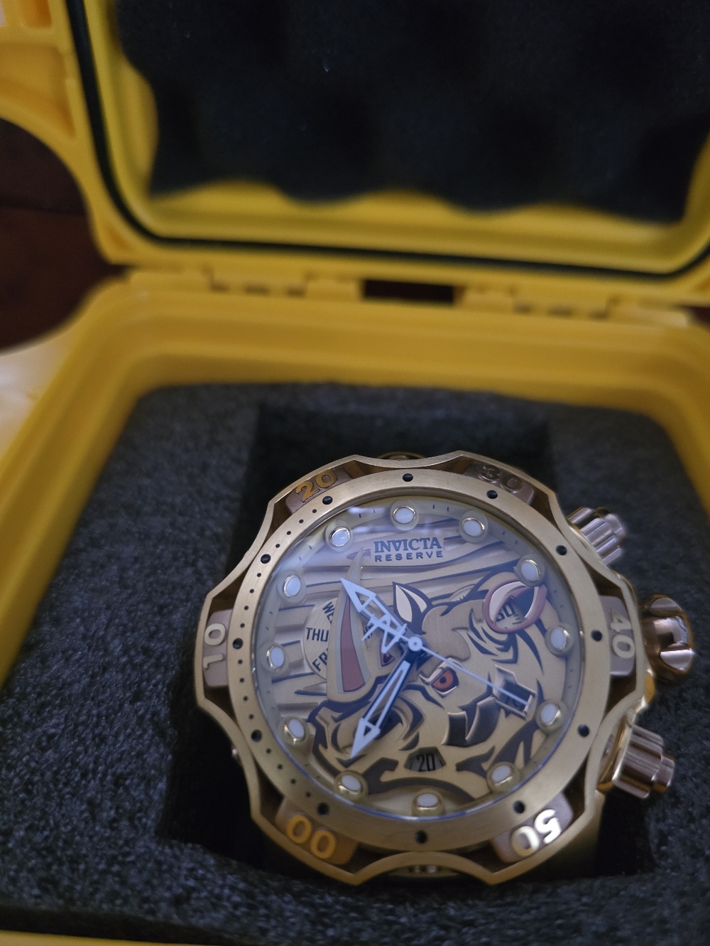 Gold Invicta Venom Model 32268
